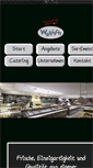 Mobile Screenshot of metzgerei-wallisch.de