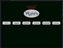 Tablet Screenshot of metzgerei-wallisch.de